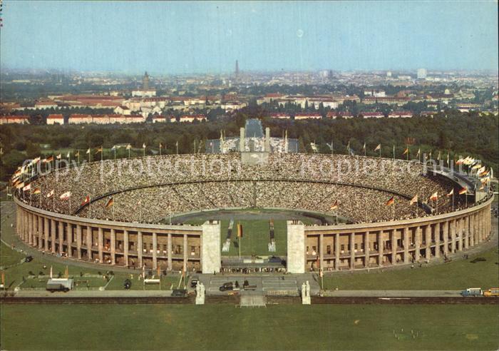 Stadion Stadium Estadio-- Berlin Olympiastadion
