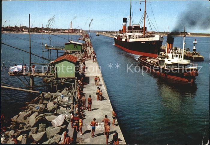 Hafenanlagen Marina di Ravenna Porto Canale Capanni da Pesca