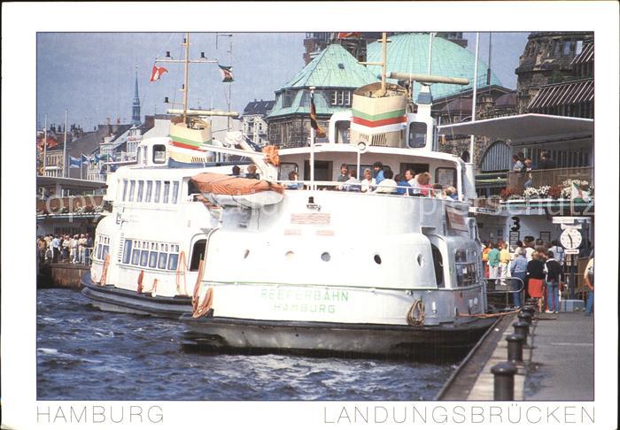 Motorschiffe Hamburg Landungsbruecken