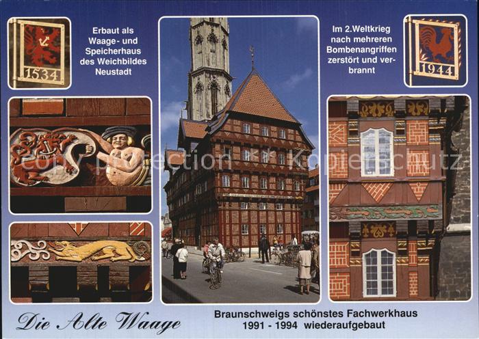 BRAUNSCHWEIG  CITY Die Alte Waage und Speicher