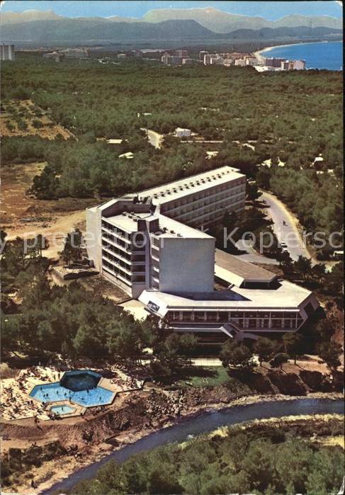 Can Picafort Mallorca Fliegeraufnahme Hotel Exagon