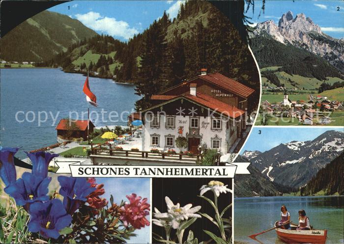 Tannheim Tirol Hotel Alpenhof Haldensee Rotfluh-Gimel Visalpsee Rauhorn