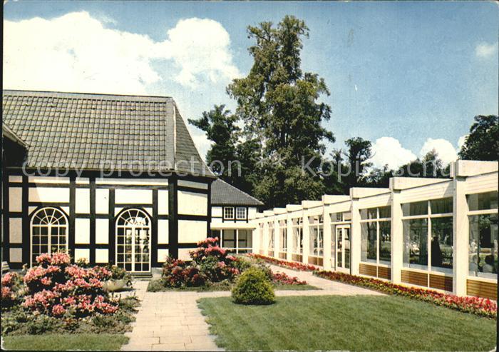 Bad Driburg Kurpark Wandelhalle Innenhof