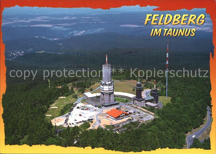 Feldberg Taunus Fliegeraufnahme mit Sendetuermen