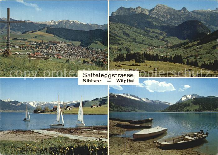 Sihlsee SZ Wägital Satteleggstrasse