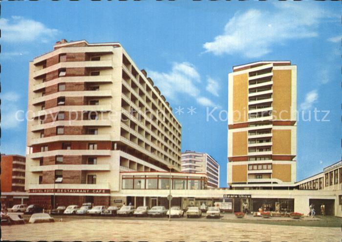 Westerland Sylt Appartementhaeuser Bense mit Hotels Poth Wuenschmann udn Monbijo