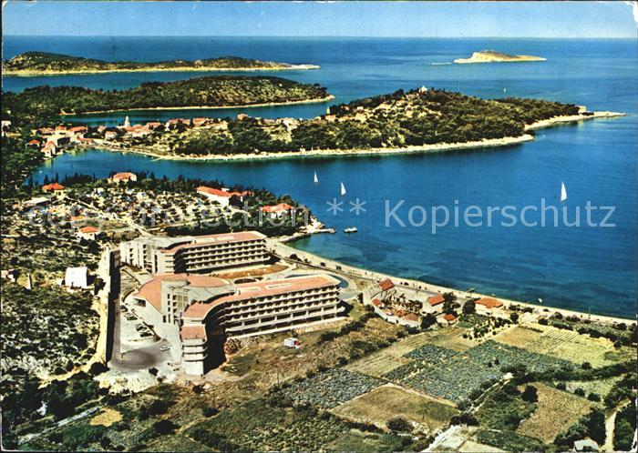 Cavtat Dalmatien Fliegeraufnahme Hotel Albatros