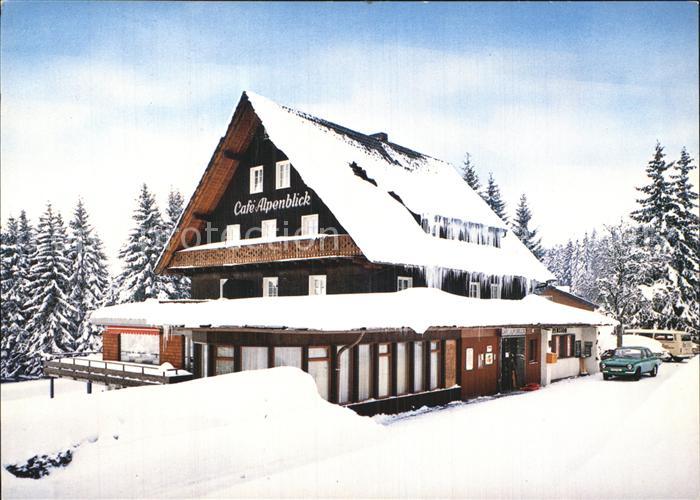 Saig Schwarzwald Cafe Alpenblick Pension Wahlhalde