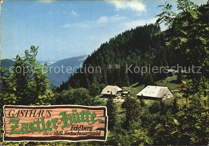 Feldberg Schwarzwald Gasthaus Zastler-Huette