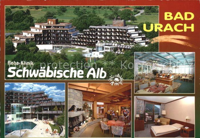 Bad Urach Fliegeraufnahme Reha-Klinik