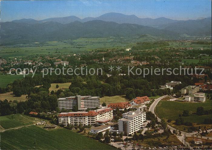 Bad Krozingen Fliegeraufnahme REHA-Kliniken Sinnighofen Lazariterhof Schwarzwald