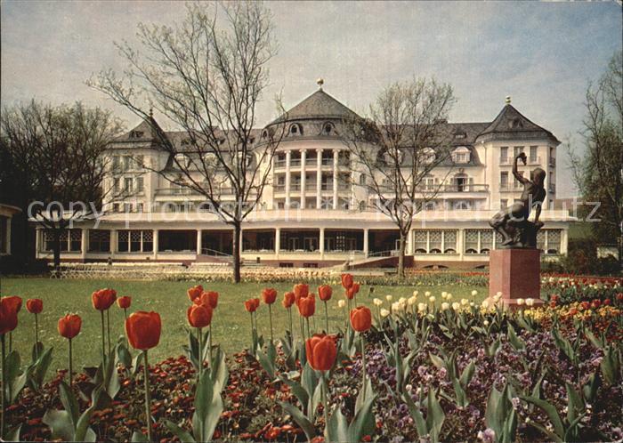 Bad Kreuznach Kurhaus mit Traubenmaedchen von Hanna Cauer