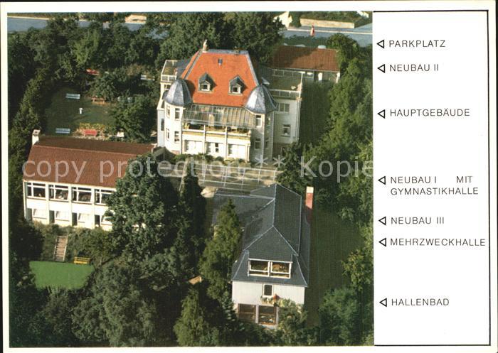 Sobernheim Bad Fliegeraufnahme Sanatorium Lehnert Schroth