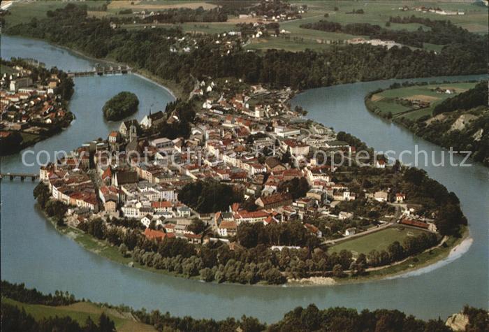 Wasserburg Inn Fliegeraufnahme