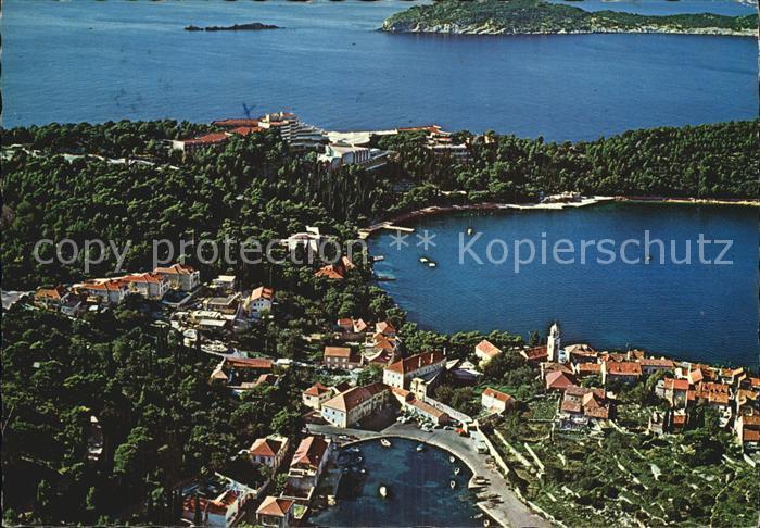 Dubrovnik Ragusa Fliegeraufnahme