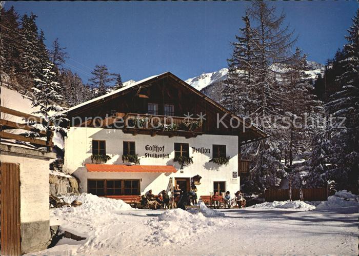Niederthai Umhausen Tirol Gasthaus Pension Stuibenfall