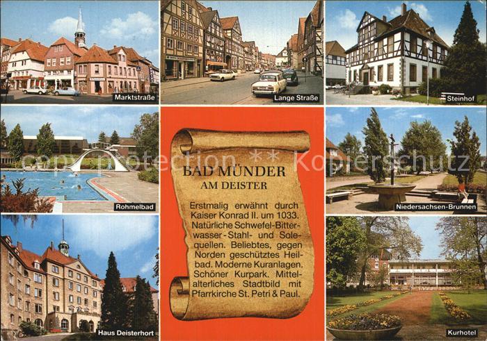 Bad Muender Marktstrasse Steinhof Kurhotel