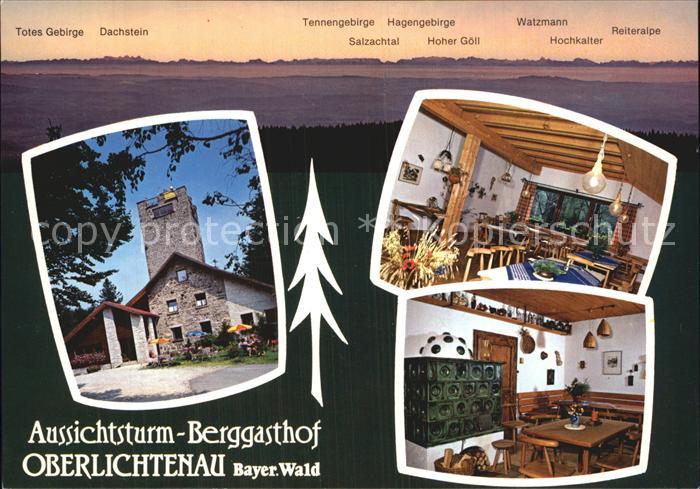 Hauzenberg Niederbayern Aussichtsturm Berggasthof Oberlichtenau