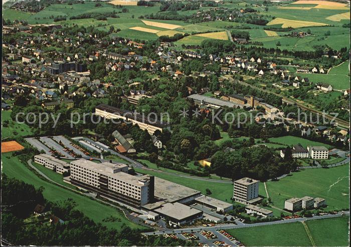 Waldbroel Fliegeraufnahme Kreiskrankenhaus