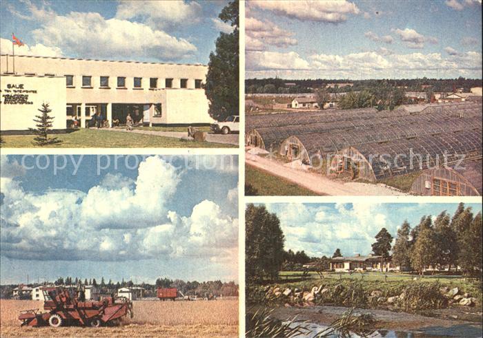 Estland Maehdrescher Gaertnerei