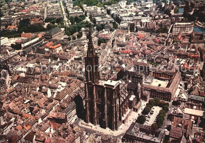 Strasbourg Alsace Fliegeraufnahme Münster