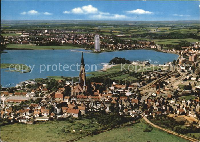 Schleswig Schlei Fliegeraufnahme