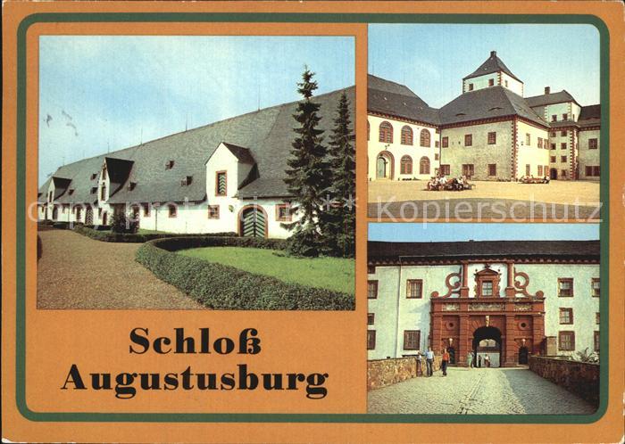 Augustusburg Schloss Stallgebaeude Kuechenhaus Nordportal