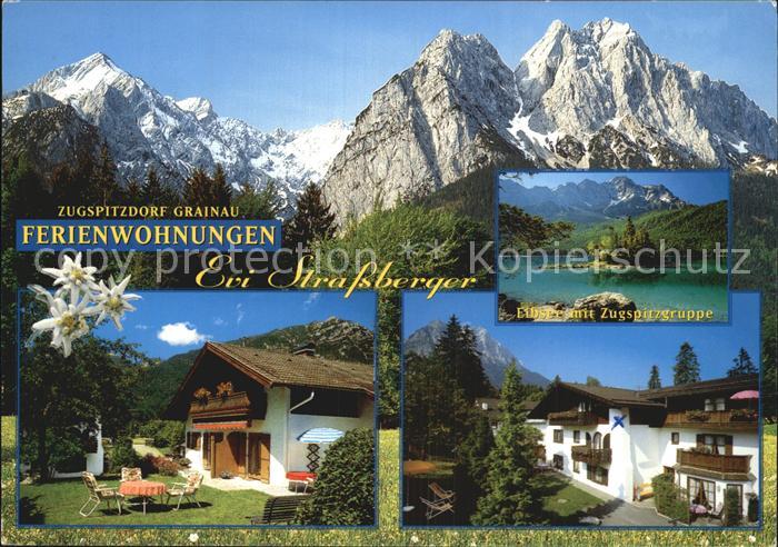 Grainau Zugspitzgruppe Haus Evi Strassberger