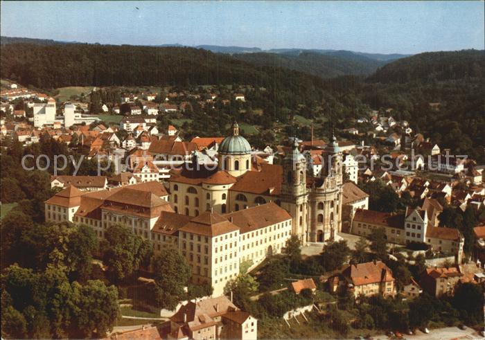 Weingarten Wuerttemberg Fliegeraufnahme Benediktinerabtei