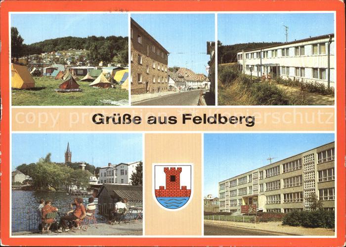 Feldberg Mecklenburg Campinplatz Huettenberg Erholungsheime Haus Suhr Luzin