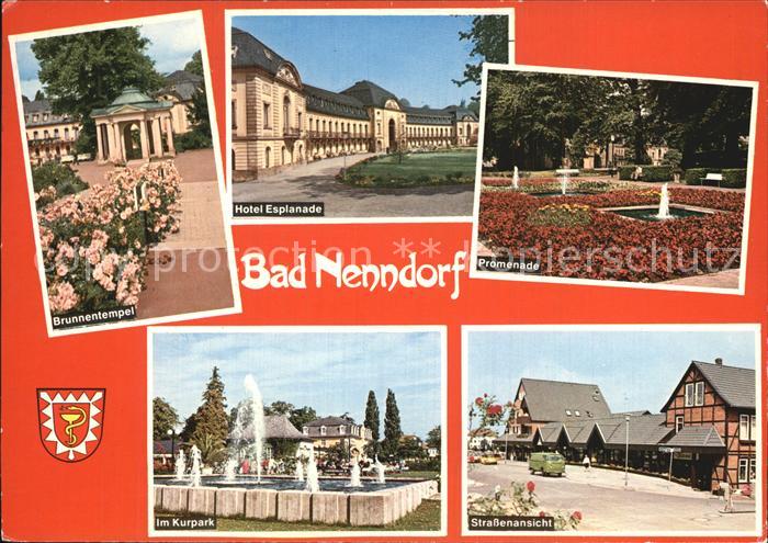 Bad Nenndorf Brunnentempel Hotel Esplanade Promenade Im Kurpark