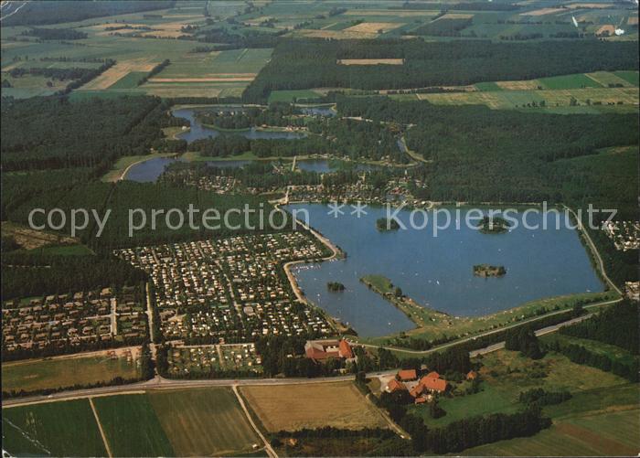 Uetze Irenen-See Komfort-Camping Fliegeraufnahme