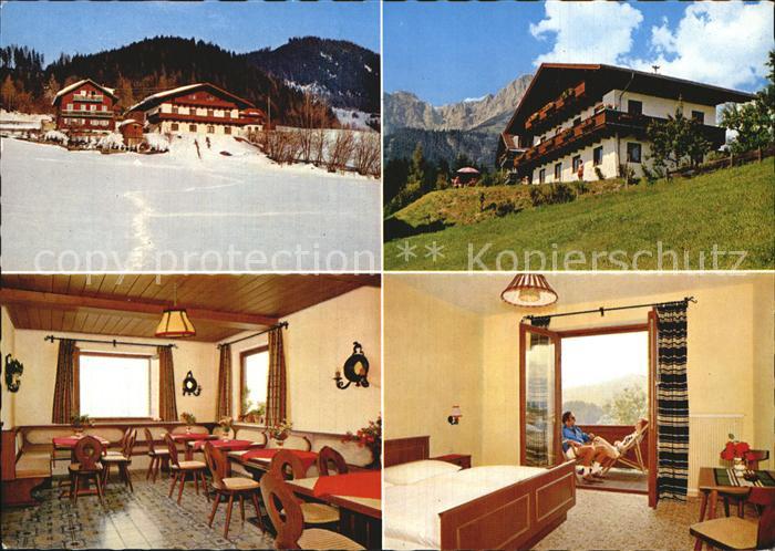 Werfenweng Haus Hafner Gastraum Doppelzimmer Aussenansicht