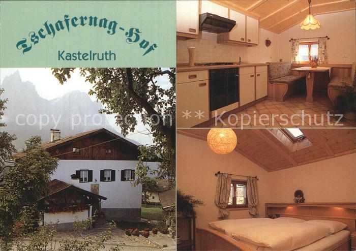 Kastelruth Suedtirol Tscharfenang Hof  Kueche Doppelzimmer