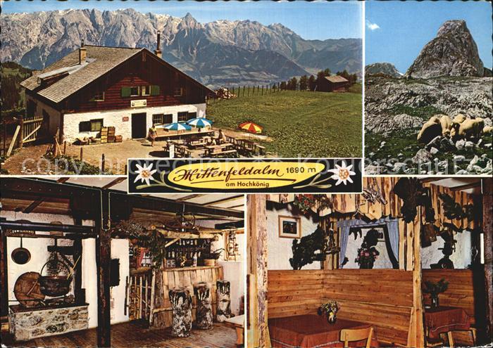 Muehlbach Hochkoenig Mittenfeldalm