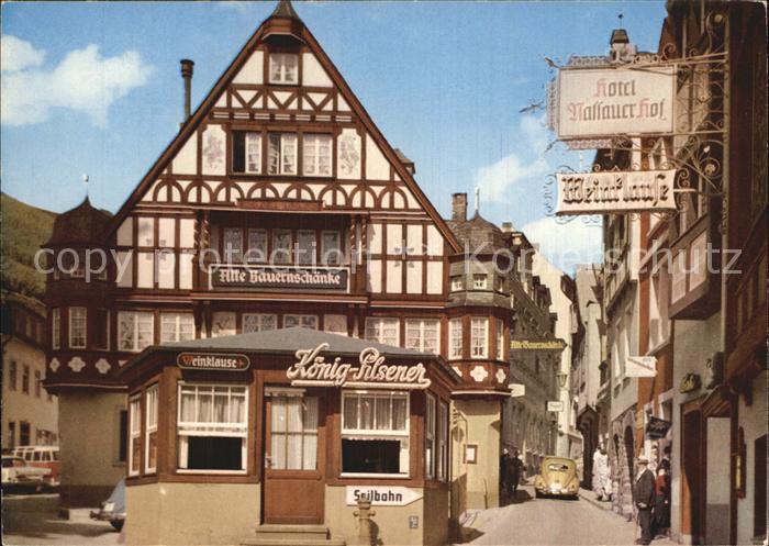 Assmannshausen Hotel Nassauer Hof Alte Bauernschaenke
Altstadt