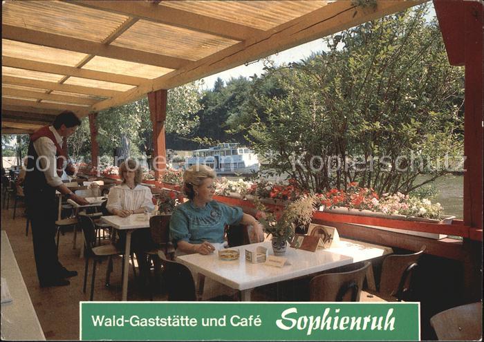 BRAUNSCHWEIG  CITY Wald Gaststaette und Cafe Sophienruh