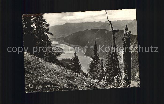 Weissensee Kaernten Panorama