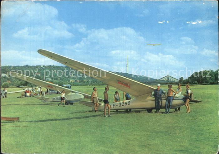 DRESDEN Elbe Segelfluggelaende