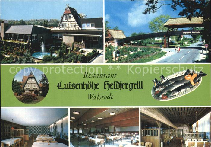 Walsrode Lueneburger Heide Restaurant Luisenhoehe