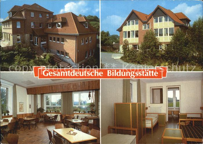 Nieheim Gesamtdeutsche Bildungsstaette Himminghausen Gatstube Zimmer