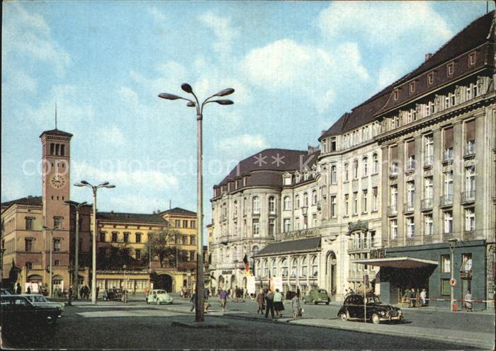 ERFURT  CITY Bahnhofsplatz Hotel Erfurter Hof