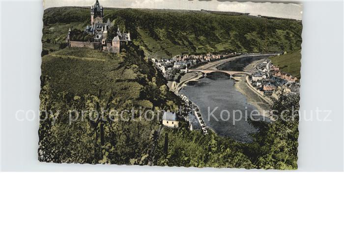 Cochem Mosel Panorama mit Burg