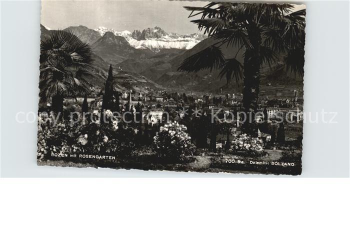 Bozen Suedtirol Rosengarten
