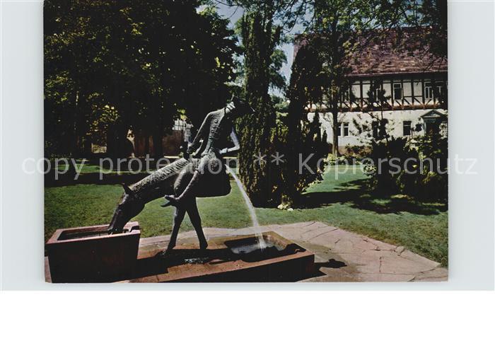 Bodenwerder Muenchhausen Brunnen