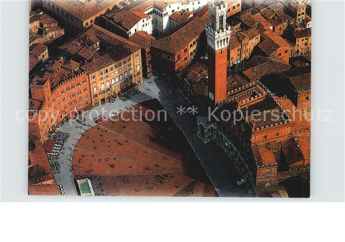 Siena Fliegeraufnahme Campo Platz