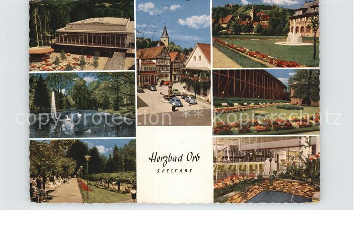 Bad Orb Kurpark Wandelhalle Platz