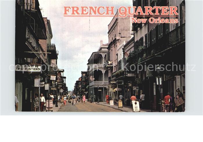 New Orleans Louisiana French Quarter Royal Street