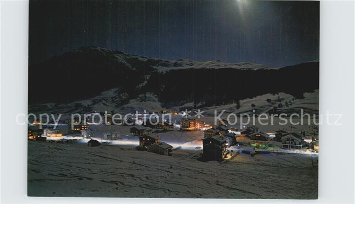 Livigno Nachtansicht