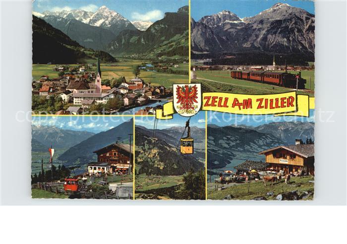 Zell Ziller Tirol Seilbahn Eisenbahn